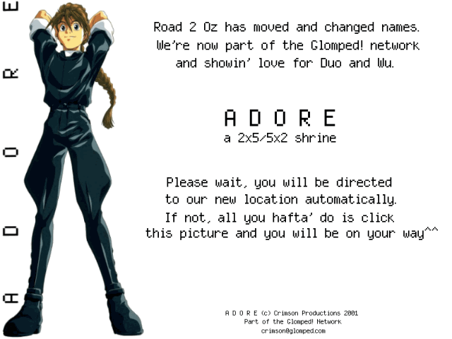 RELOCATED & CHANGED NAMES! A D O R E!